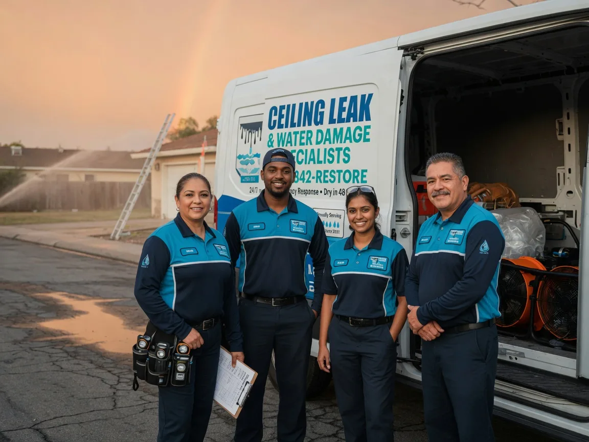 Ceiling Leak Cleanup company in Brenham, TX